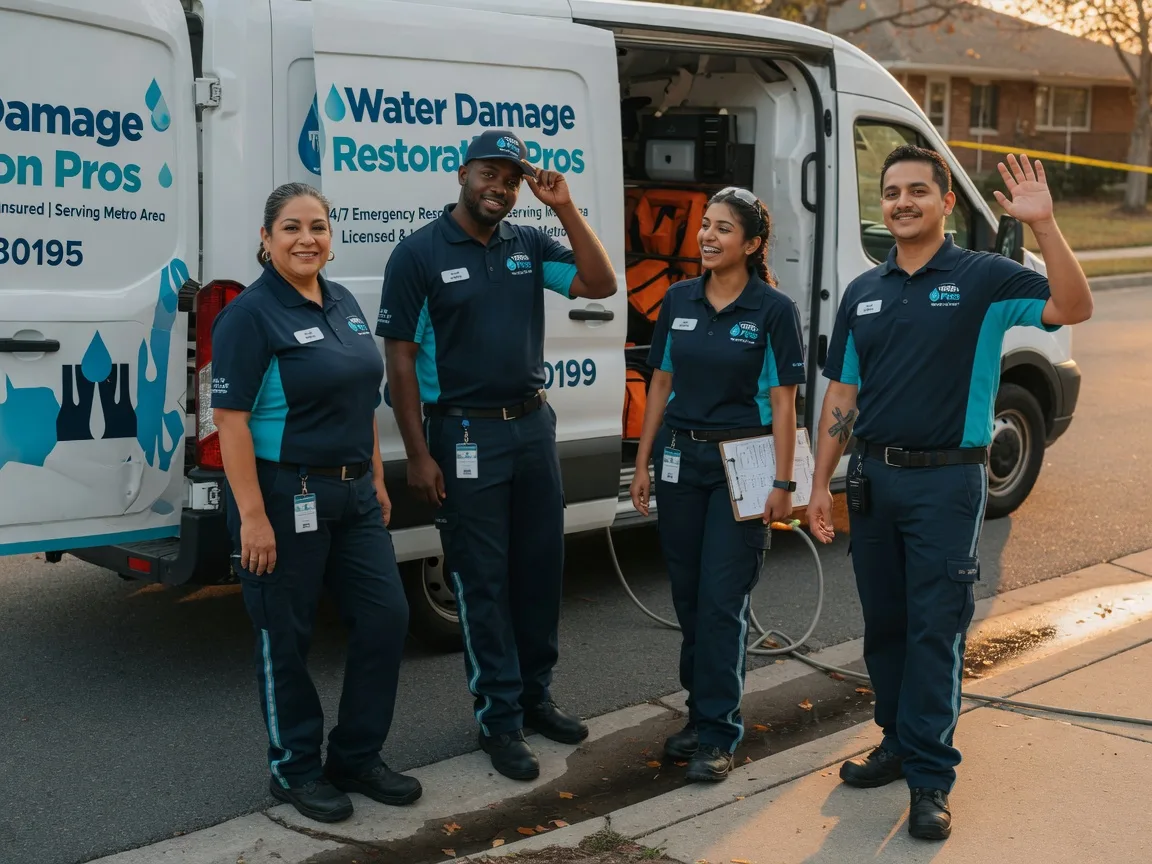 Water Damage Restoration company in Walhalla, ND